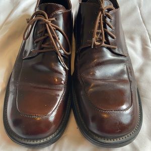 Robert Wagner Dark Brown Leather Oxfords Size 10